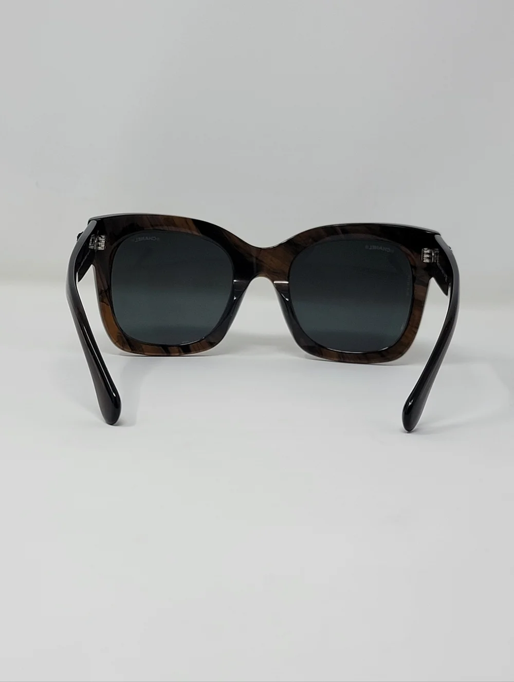 Chanel Interlocking CC Logo Square Tortoise Sunglasses 53□23 140 - Picture 2 of 10